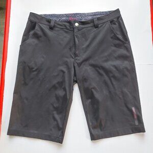 Mondetta active wear bermuda short black women's size M